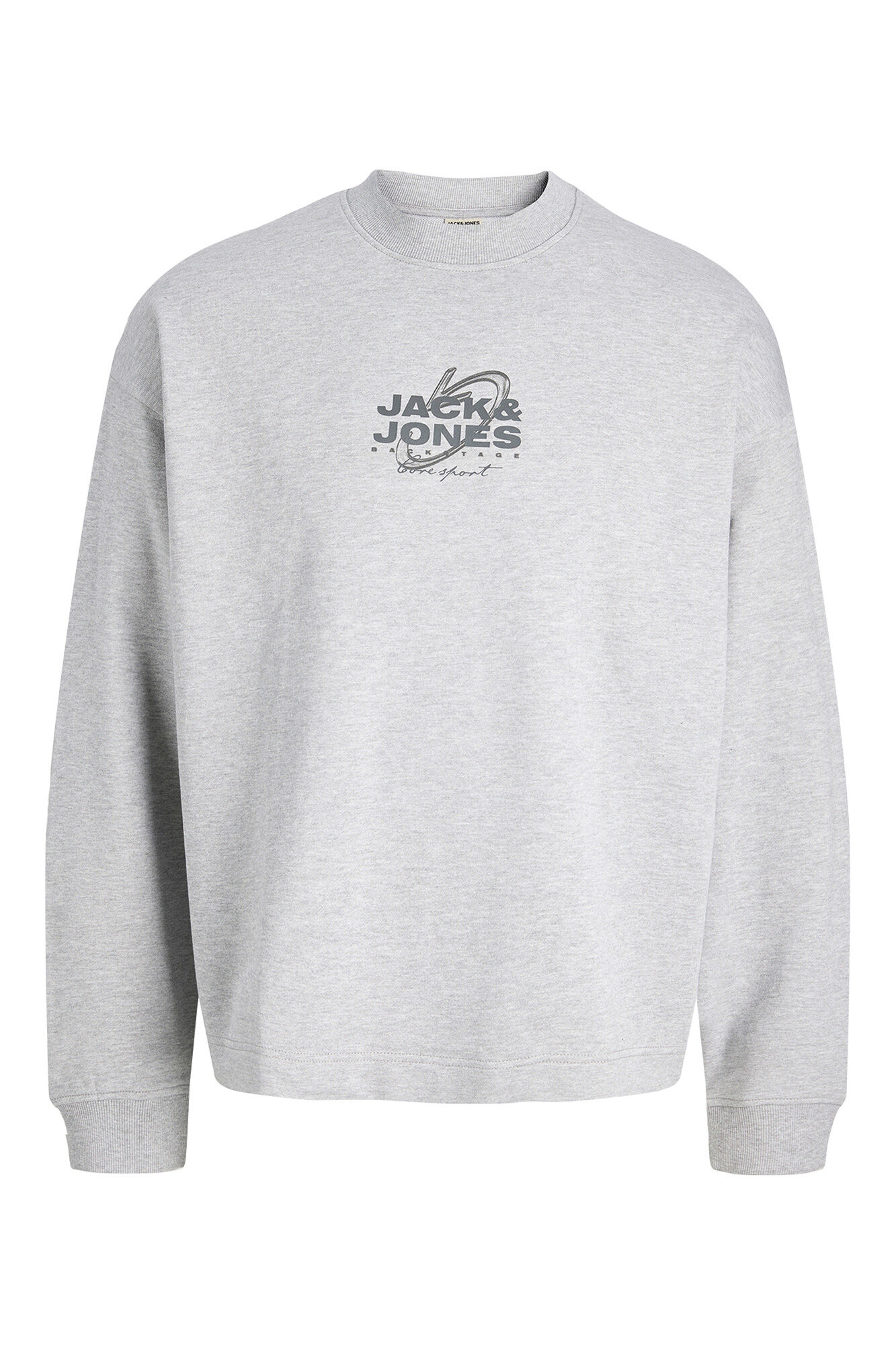 Jack & Jones Moletom b&aacute;sico de manga comprida