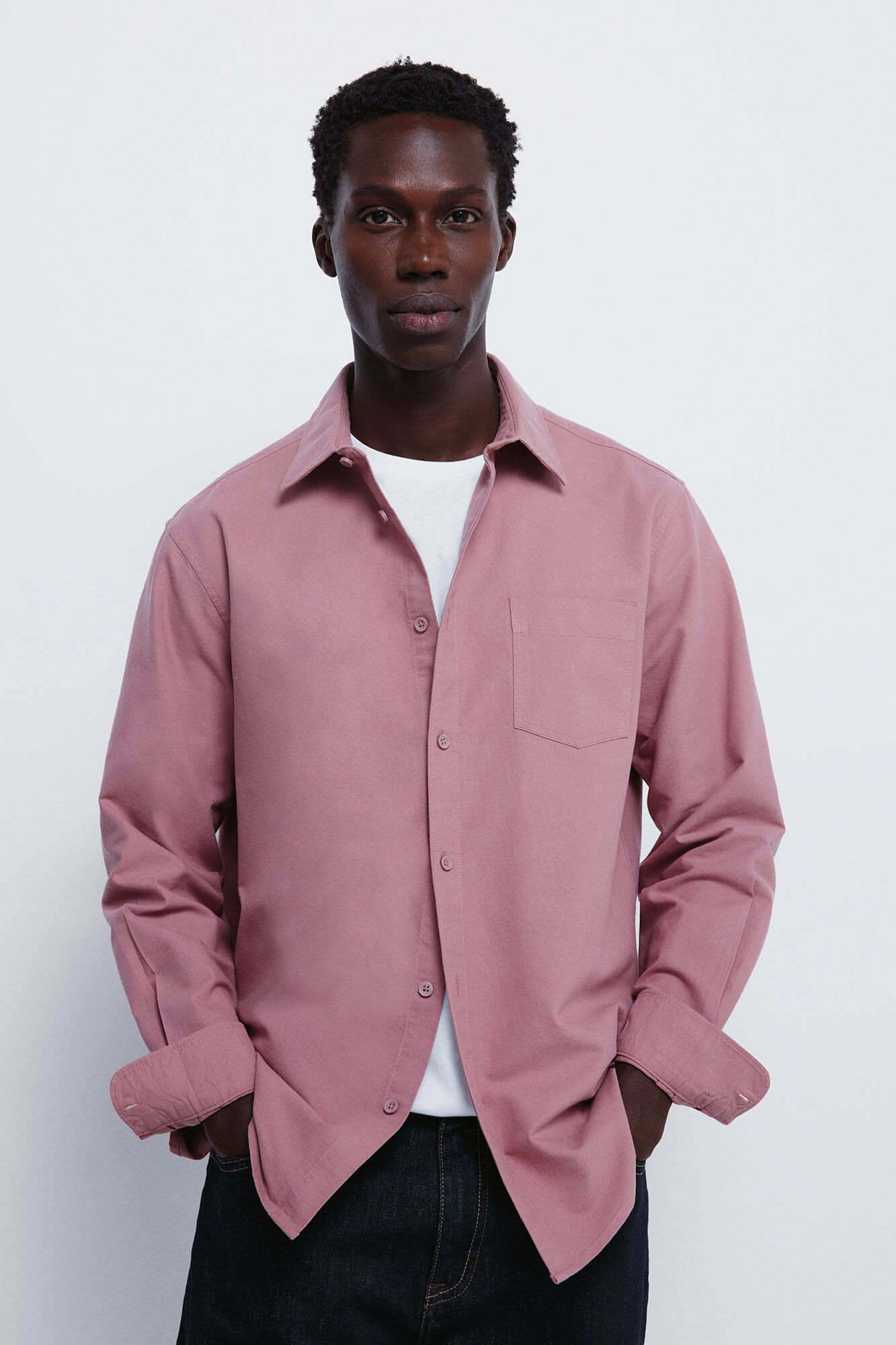 Springfield Camisa oxford color