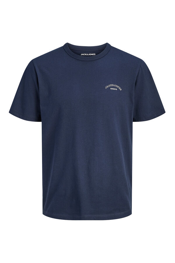 Jack & Jones PLUS Camiseta b&aacute;sica azul