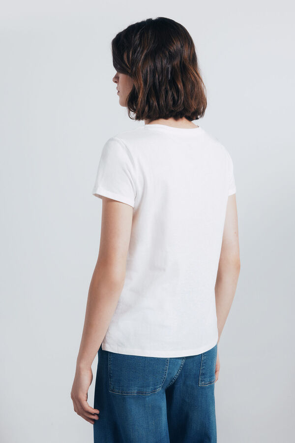 Springfield Camiseta "Mafalda" blanco