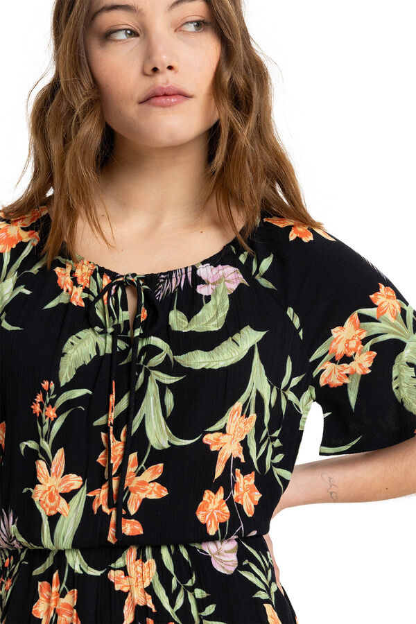 Roxy Vestido Mini para Mulher preto