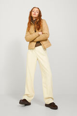 Jack & Jones Calças fit regular bege