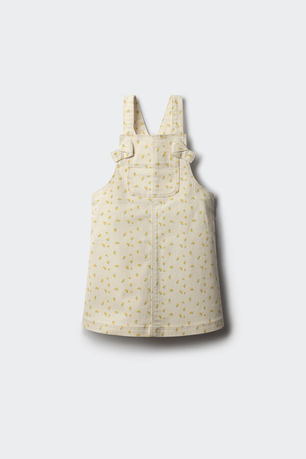 Springfield Kids Pichi estampado ni&ntilde;a blanco