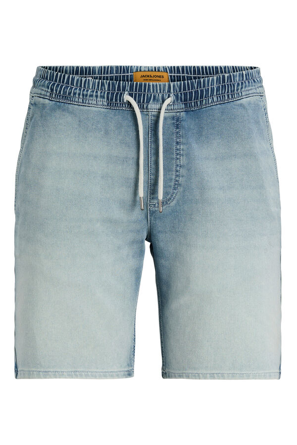 Jack & Jones Bermuda jogger vaquera azul