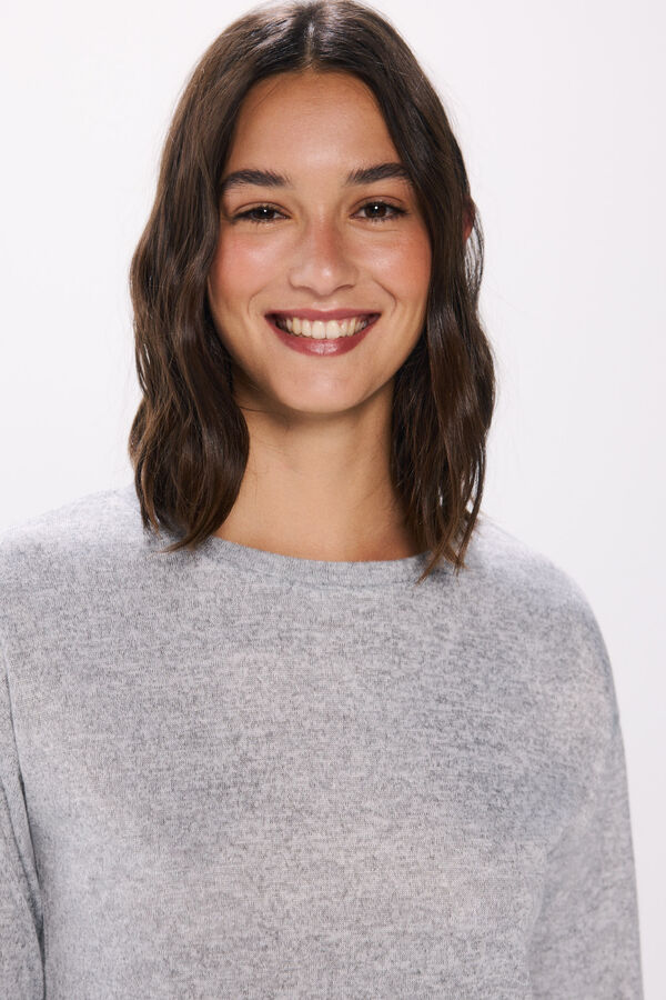 Springfield T-shirt combinada cinzento