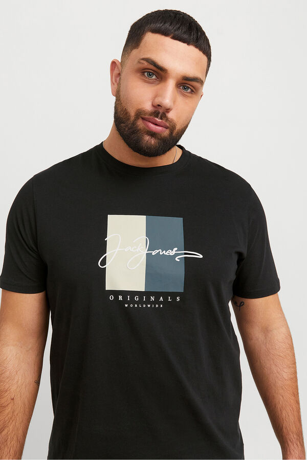 Jack & Jones PLUS Camiseta relaxed fit Plus negro