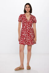 Springfield Vestido Corto Estampado estampado