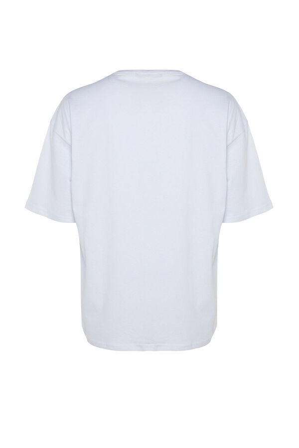 Trendyol T-shirt de manga curta branco