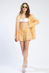 Pimkie Shorts de tiro alto estampado