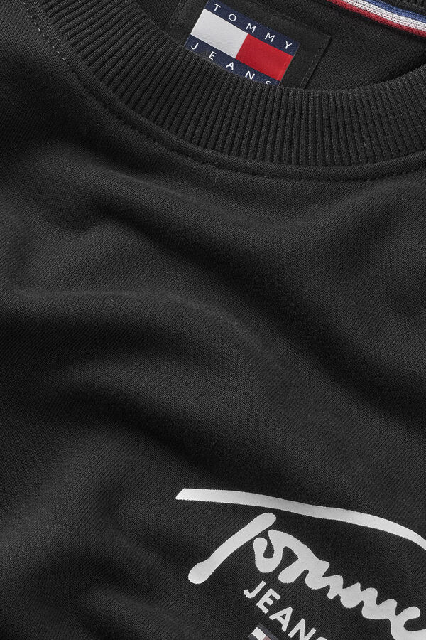 Tommy Jeans Sweatshirt de homem Tommy Jeans preto