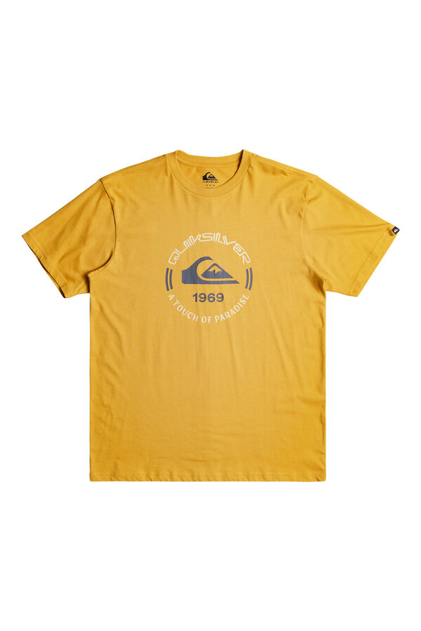 Quiksilver  Camiseta de manga curta para homens estampado