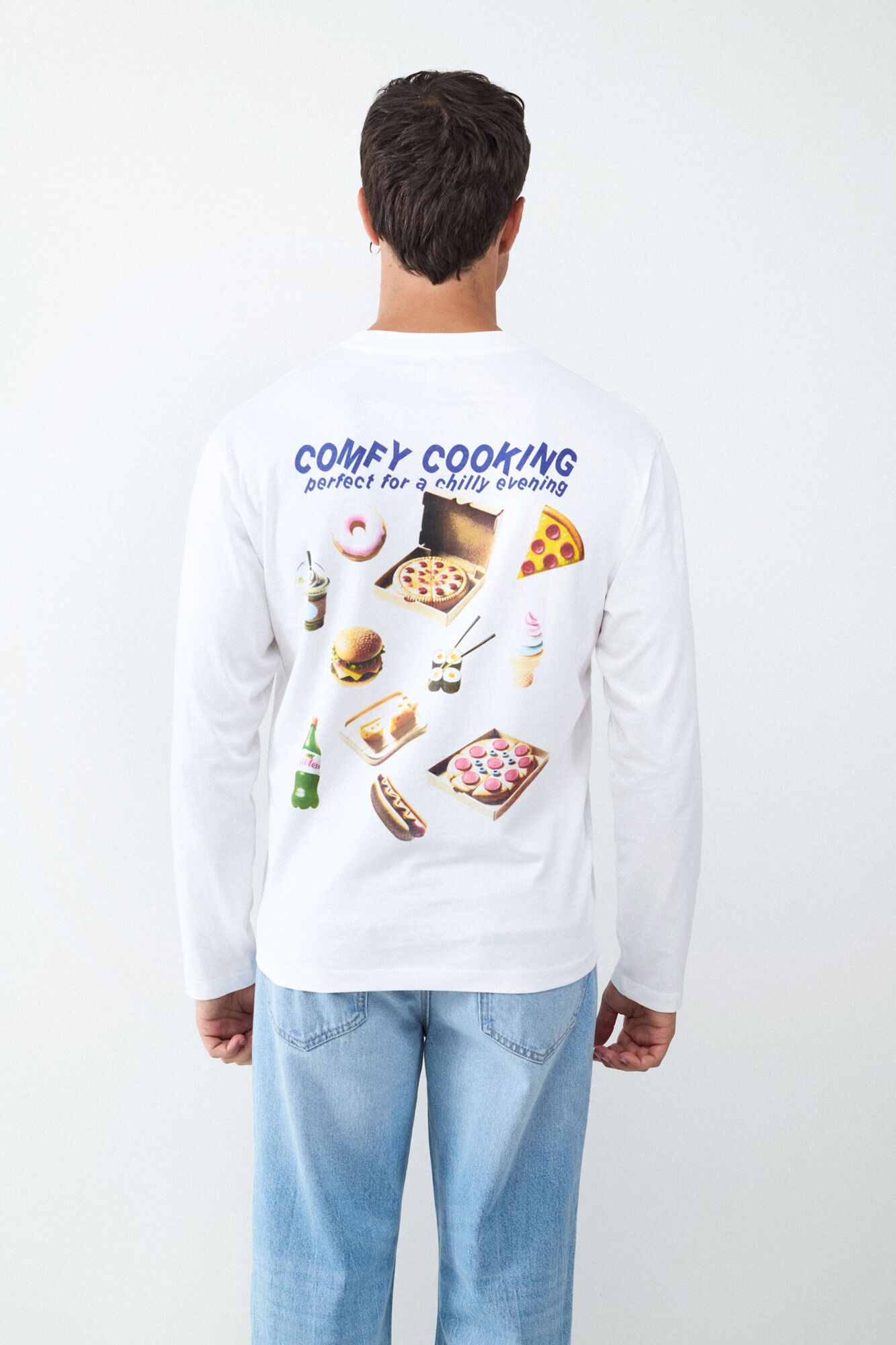 Balmohk Camiseta manga larga print picnic