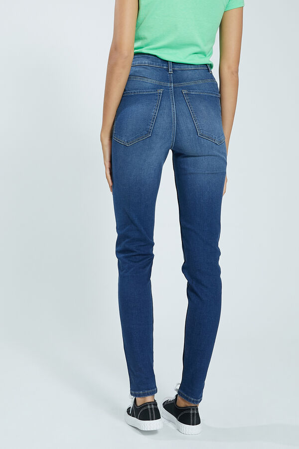 Springfield Skinny jeans azul