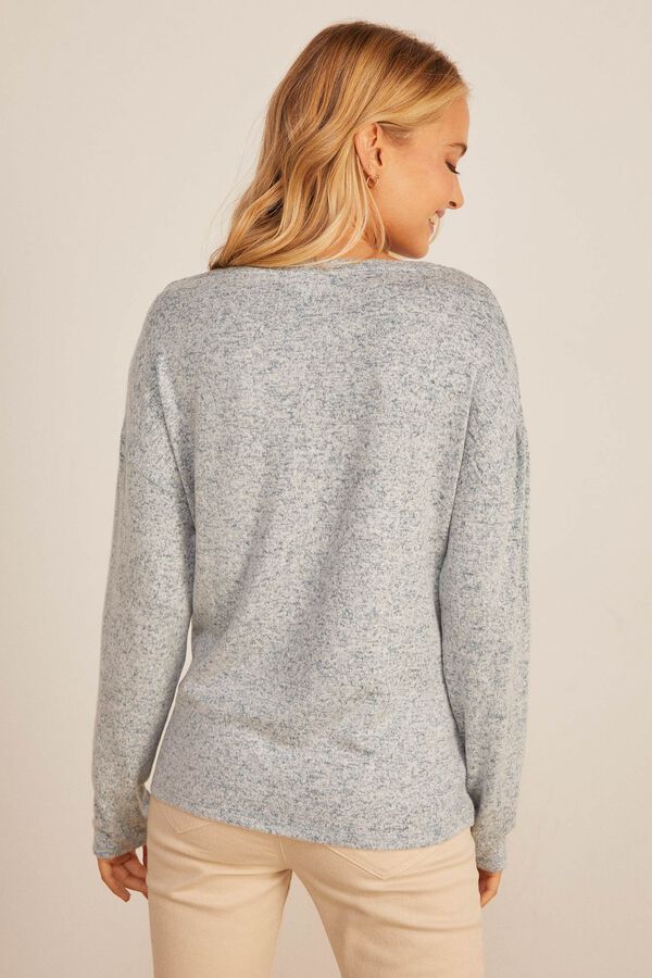 Springfield Camiseta Punto Cortado Tachas verde