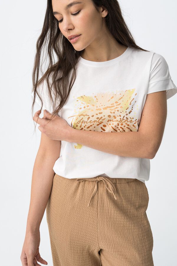 Tiffosi Camisola de manga curta branco