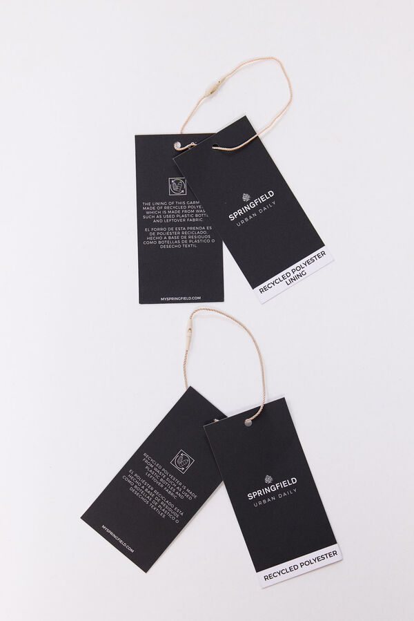 Springfield Blus&atilde;o efeito camur&ccedil;a azul