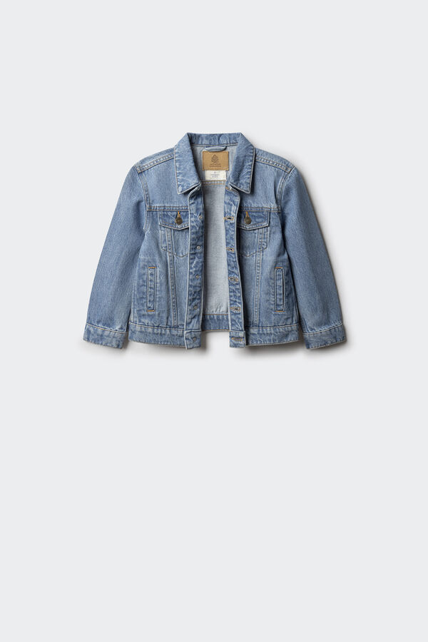 Springfield Kids Cazadora denim ni&ntilde;o azul