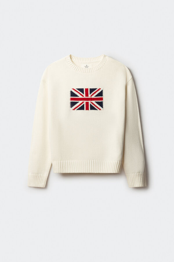 Springfield Kids Jersey UK ni&ntilde;a blanco