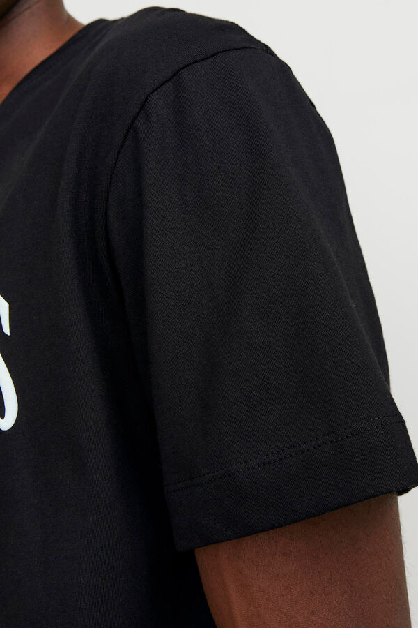 Jack & Jones T-shirt fit relaxed preto