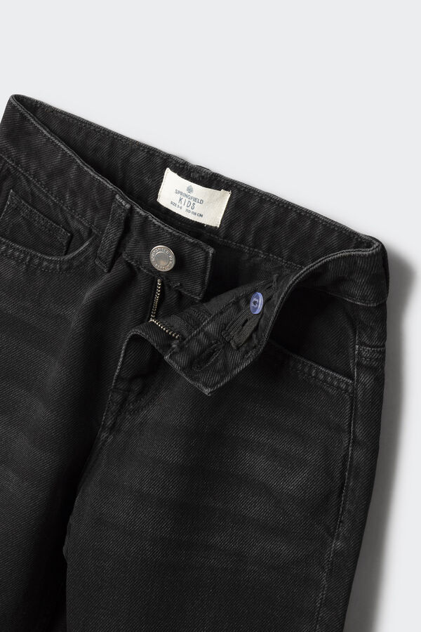 Springfield Kids Cal&ccedil;a denim de menino skatista preto