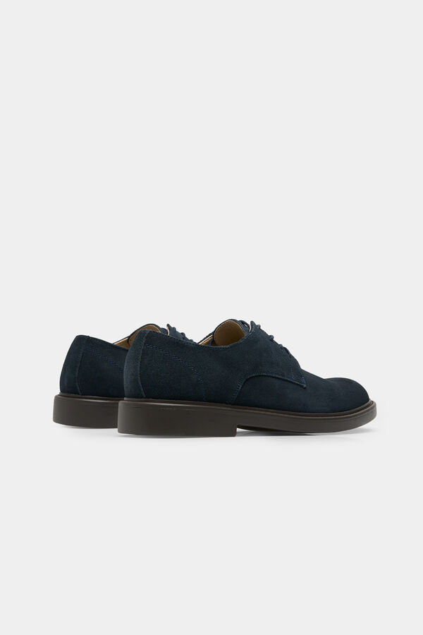 Springfield Zapato piel vestir azul