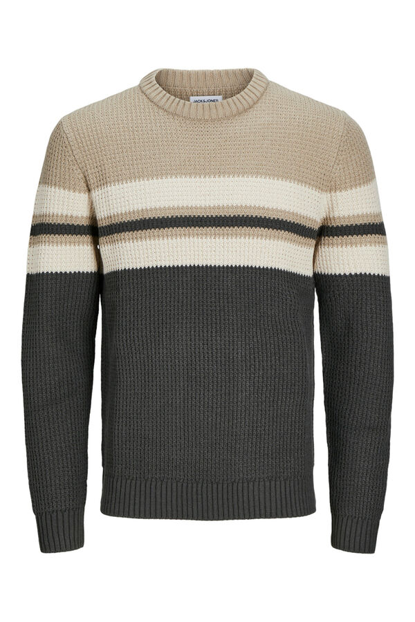 Jack & Jones Camisola riscas cinzento