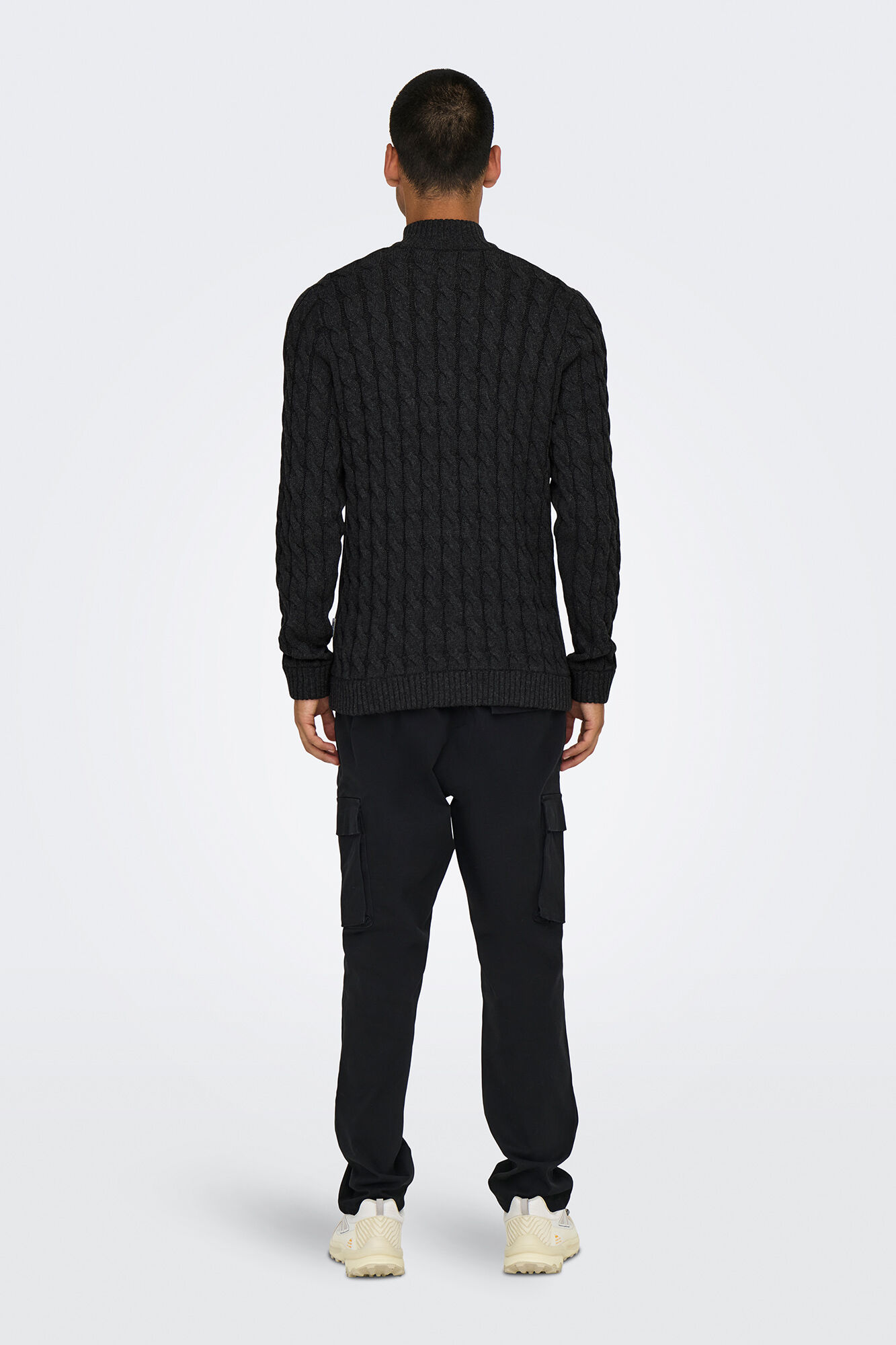 Only & Sons Jersey de punto de hombre con forma trenzada regular fit