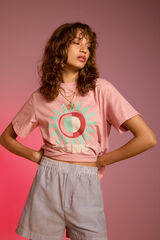 Springfield Camiseta Proyecto Babies Uganda rosa