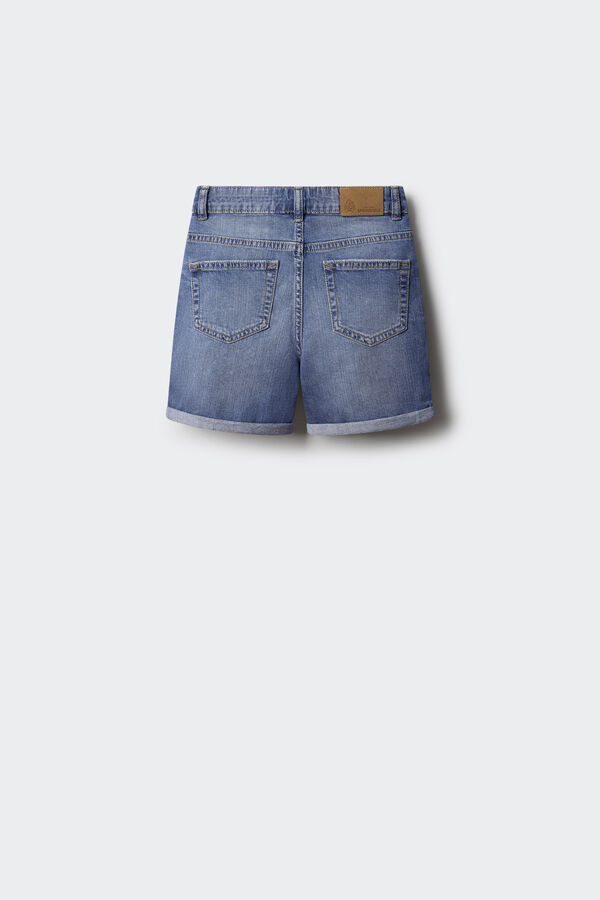 Springfield Kids Bermudas denim rapaz azul