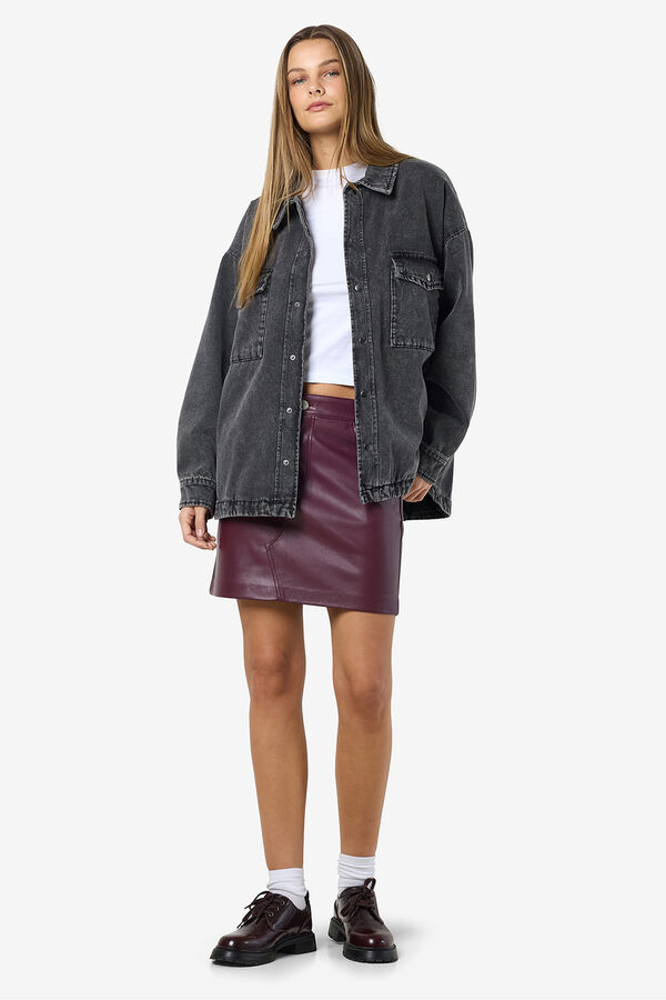 Noisy May Sobrecamisa ganga cinzento