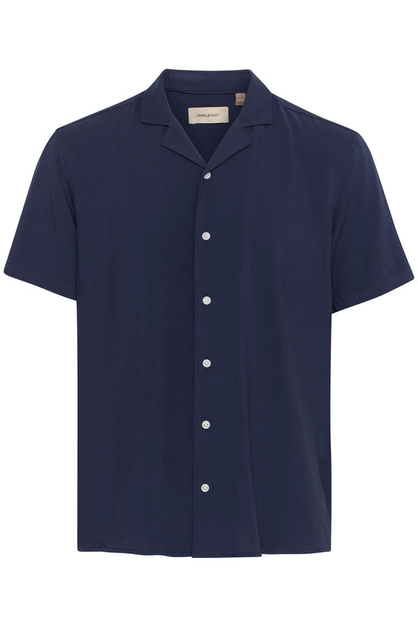 Blend Camisa de manga curta Bhauran  azul