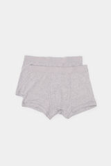 Springfield Pack 2 boxers b&aacute;sicos gris