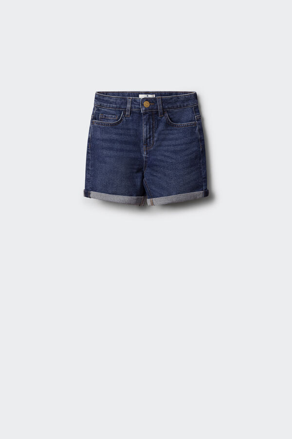Springfield Kids Bermudas denim rapaz azul
