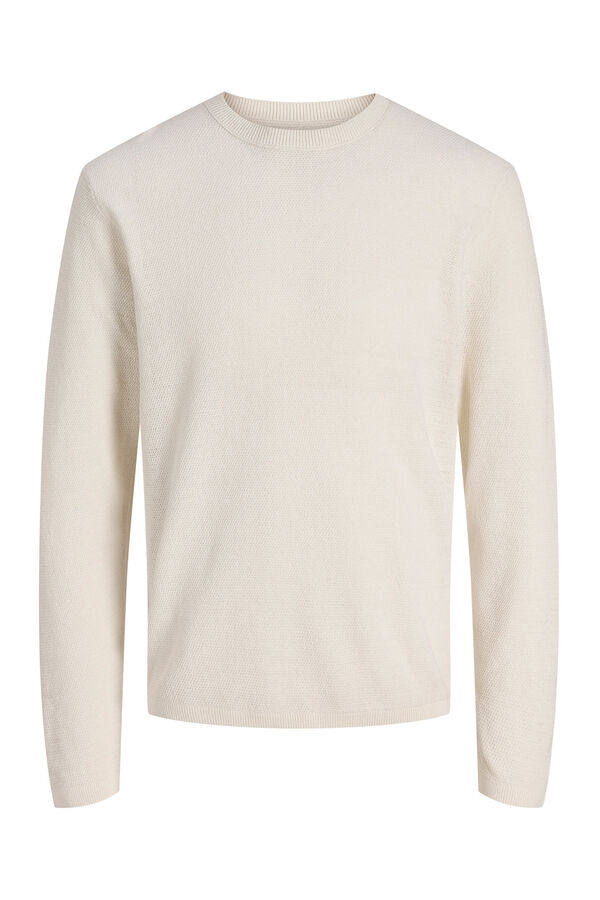 Jack & Jones Jersey b&aacute;sico regular blanco