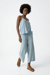 Tiffosi Calças fluídas azul