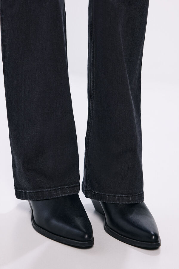 Springfield Jeans bootcut preto