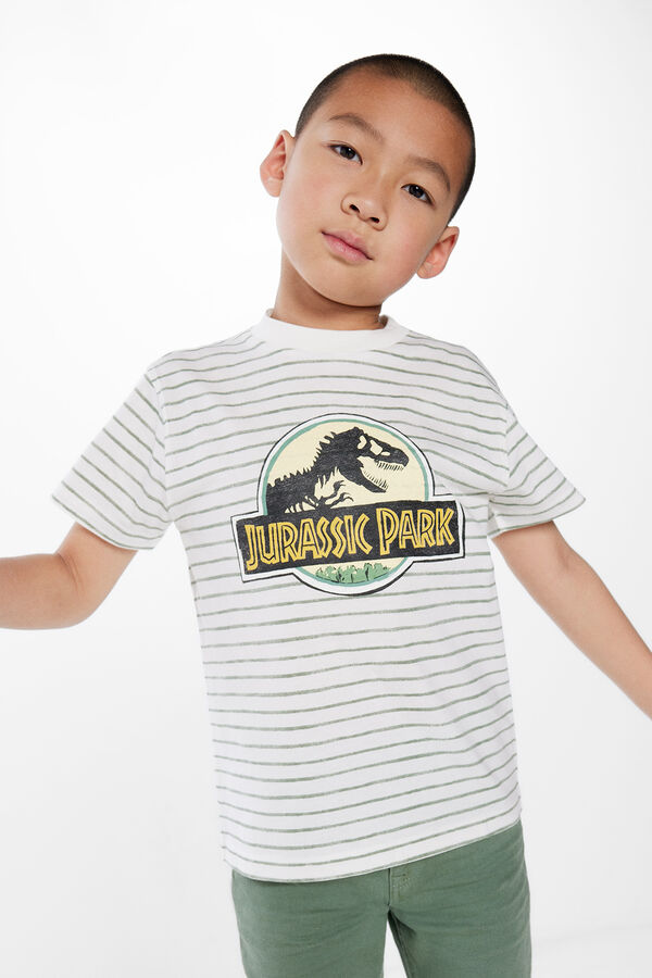 Springfield Kids Camiseta Jurassic Park ni&ntilde;o verde