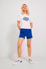Jack & Jones Cal&ccedil;as curtas azul