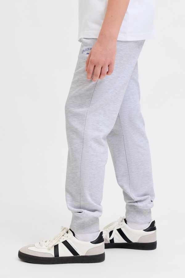 Jack & Jones Junior Cal&ccedil;as de fato treino cinzento
