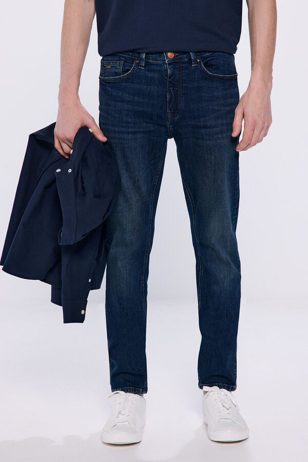 Springfield Jeans skinny fit azul