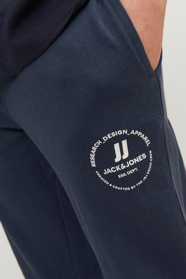 Jack & Jones Junior Cal&ccedil;a jogger slim fit de algod&atilde;o azul