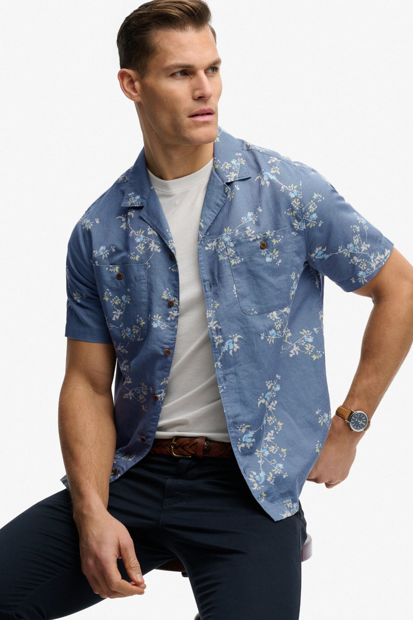 Superdry Camisa manga corta estampada