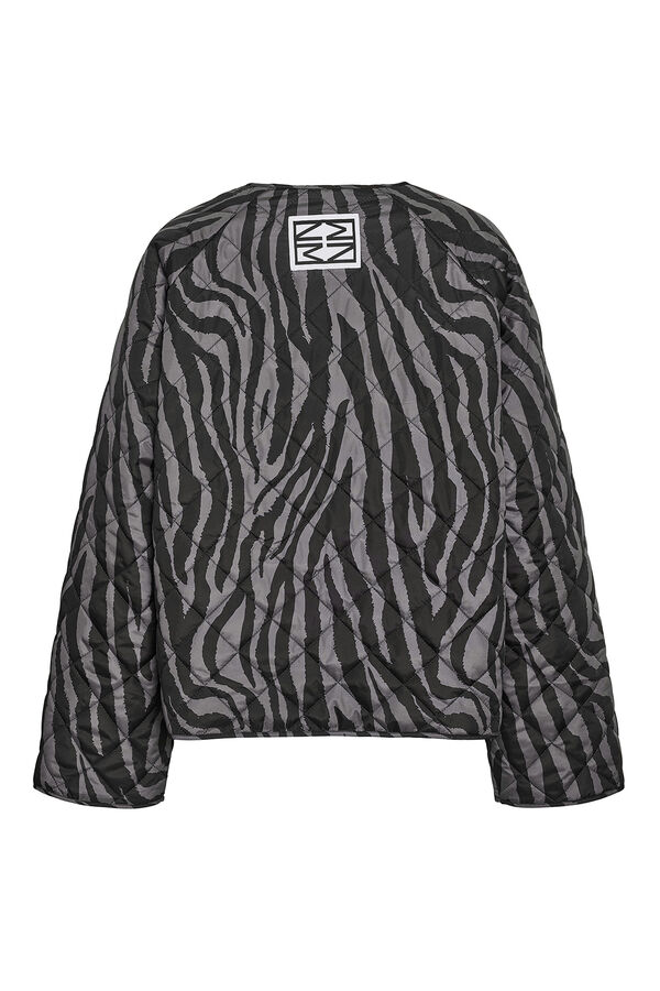 Noisy May Jaqueta acolchoada leve cinzento