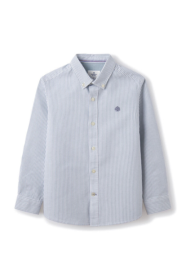 Springfield Kids Camisa Oxford ni&ntilde;o turquesa