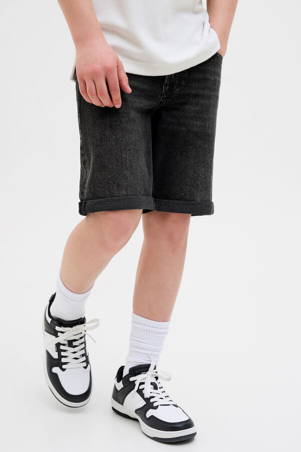 Jack & Jones Junior Bermuda denim regular fit preto