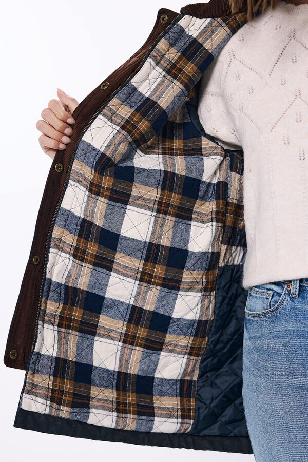 Springfield Parka encerada azul