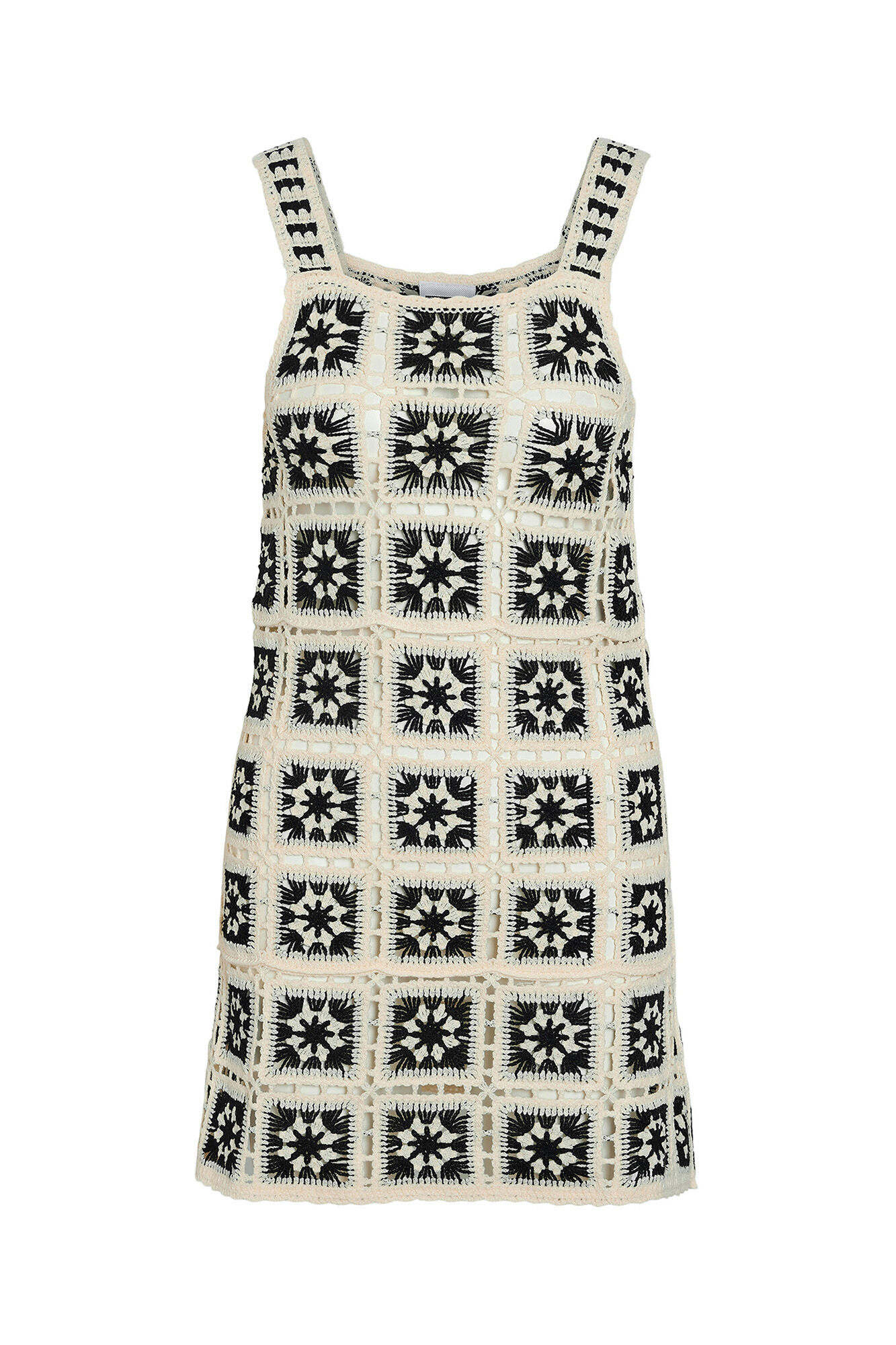 Noisy May Vestido Crochet Calado