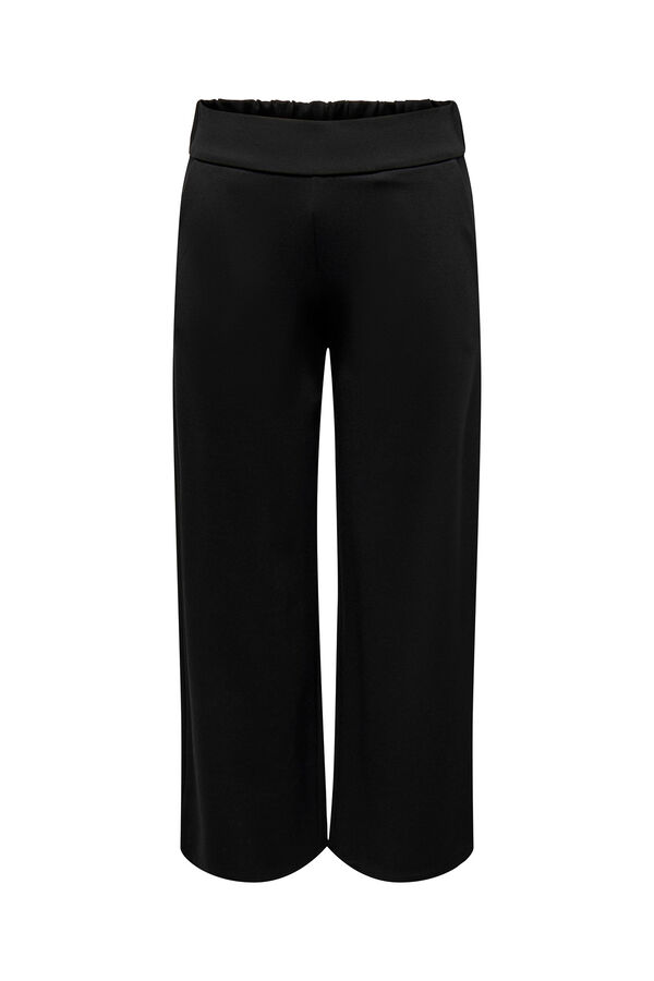 JDY Pantalón ancho negro