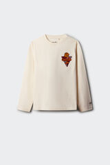 Springfield Kids Camiseta manga comprida Harry Potter para meninos branco