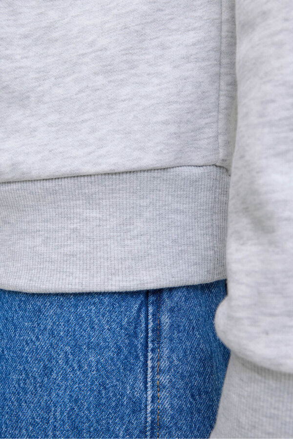 JJ REBEL Sudadera b&aacute;sica logo blanco